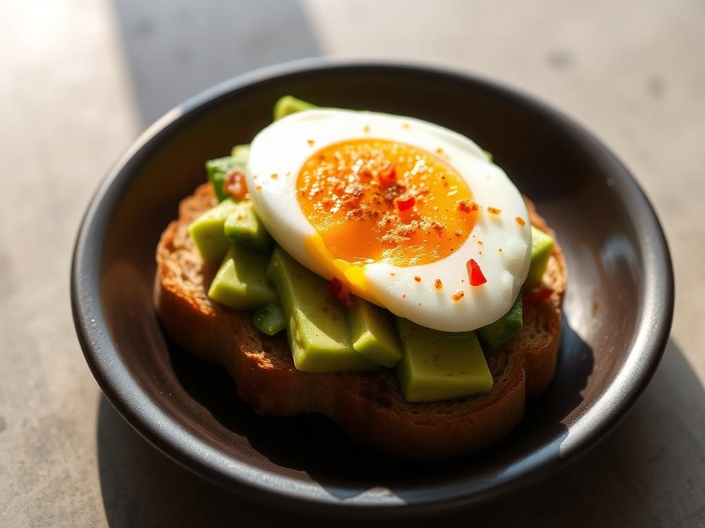 Classic Avocado Toast with Soft-Boiled Egg