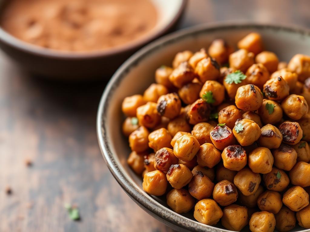 Crispy Baked Chickpeas