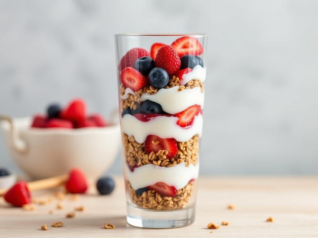High-Protein Greek Yogurt Parfait