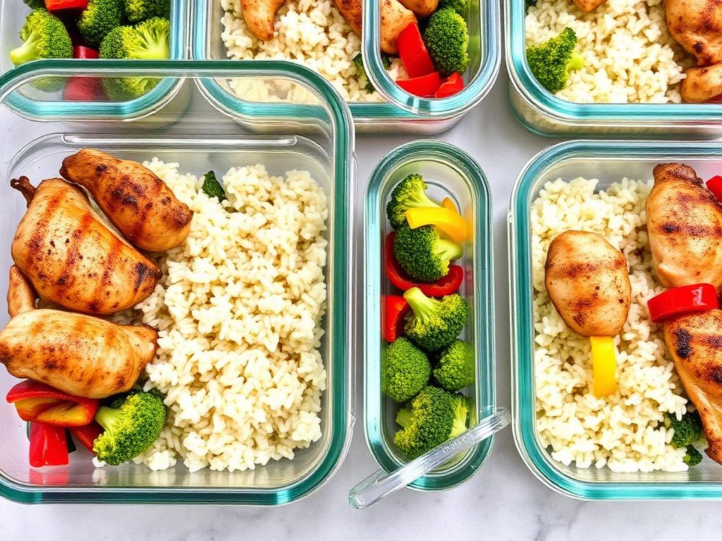 High-Protein Grilled Chicken Bowls