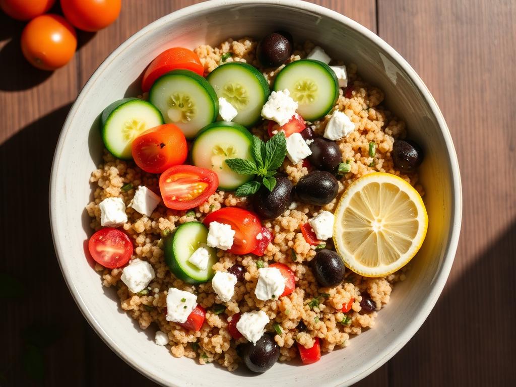 Mediterranean Quinoa Power Bowl