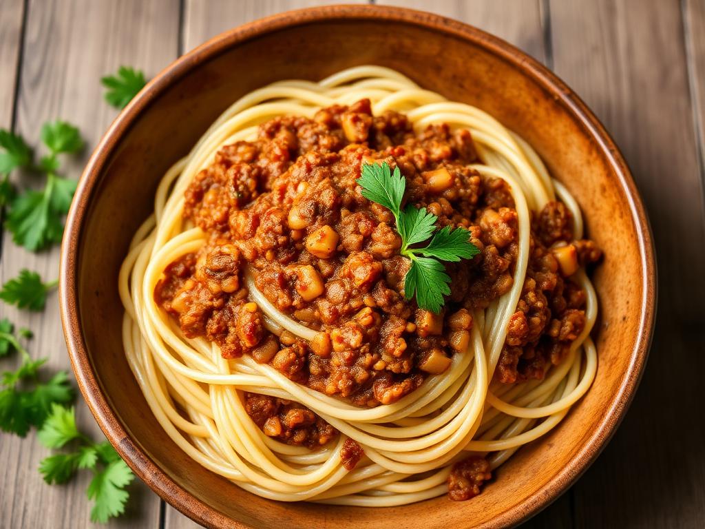 Vegan Lentil Bolognese