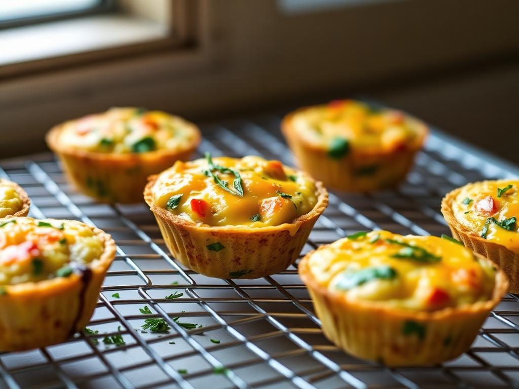 Veggie & Cheddar Egg Muffins