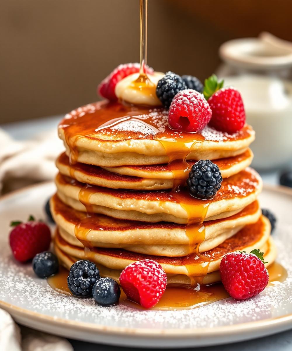 Fluffy Buttermilk Pancakes